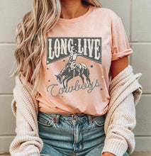 Load image into Gallery viewer, Long-Live Cowboys Shirt, Western Shirt, Retro Cowboy Shirt