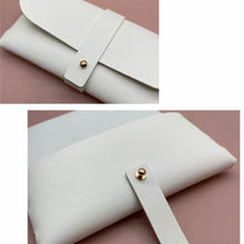 Load image into Gallery viewer, Personalized Faux Leather Glasses Case with Initials