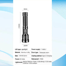 Load image into Gallery viewer, Powerful Led Flashlight Rechargeable LED