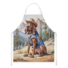 Load image into Gallery viewer, Bloodhound Cowboy Welcome Apron