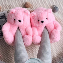 Load image into Gallery viewer, Cute Colorful Teddy Slippers