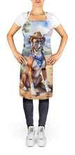 Load image into Gallery viewer, Boxer Cowboy Welcome Apron