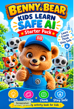 Load image into Gallery viewer, Kids Learn Safe I.A. with Benny Bear