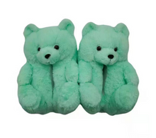 Load image into Gallery viewer, Cute Colorful Teddy Slippers
