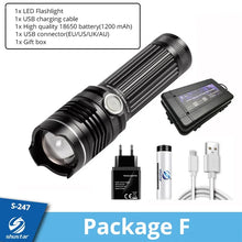 Load image into Gallery viewer, Rechargeable LED Flashlight