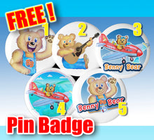 Load image into Gallery viewer, T-shirt Unisex premium tee with Exclusive Benny Bear® Designer