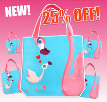 Load image into Gallery viewer, Flamingo Gift Bag