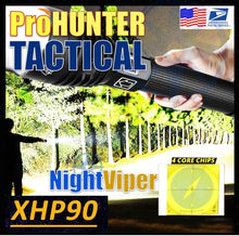 Load image into Gallery viewer, Tactical NightViper XHP90 LED Flashlight: USB Rechargeable Power Military Grade Performance