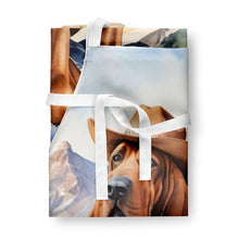 Load image into Gallery viewer, Bloodhound Cowboy Welcome Apron