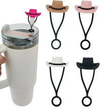 Load image into Gallery viewer, Silicone Cowboy Hat Straw