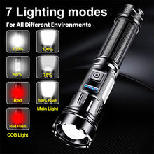 Load image into Gallery viewer, Powerful Led Flashlight Rechargeable LED