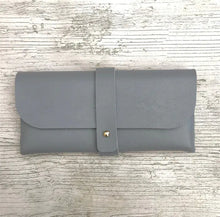 Load image into Gallery viewer, Personalized Faux Leather Glasses Case with Initials