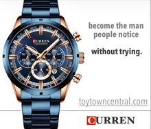 Load image into Gallery viewer, CURREN Premium Style Chronograph Watch