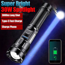 Load image into Gallery viewer, Powerful Led Flashlight Rechargeable LED