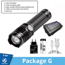 Load image into Gallery viewer, Rechargeable LED Flashlight