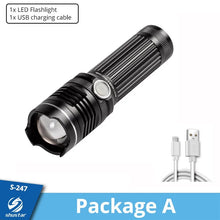 Load image into Gallery viewer, Rechargeable LED Flashlight