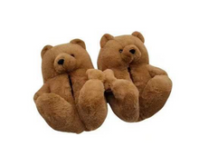 Load image into Gallery viewer, Cute Colorful Teddy Slippers