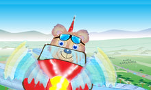 Load image into Gallery viewer, Benny Bear Flys to a Rainbow Story