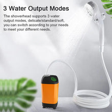 Load image into Gallery viewer, Portable Rechargeable Shower Set