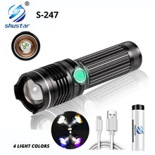 Load image into Gallery viewer, Rechargeable LED Flashlight