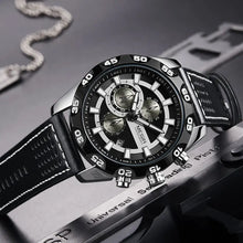 Load image into Gallery viewer, MEGIR™️ Pilot’s Designer Multifunction Quartz Sports Chronograph Watch (Exclusive)