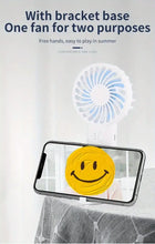 Load image into Gallery viewer, Neck Fan -Portable USB and Desk Top Mount or Handheld