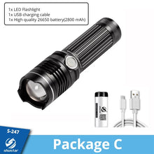 Load image into Gallery viewer, Rechargeable LED Flashlight