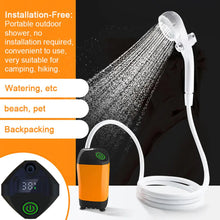 Load image into Gallery viewer, Portable Rechargeable Shower Set