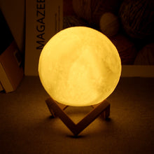 Load image into Gallery viewer, 3D Printing Moon Night Light