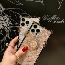 Load image into Gallery viewer, Luxury Flower Glitter Diamond Phone Case for iPhone