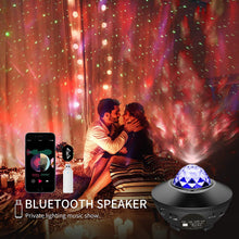 Load image into Gallery viewer, Night Light with Ocean Wave Music Speaker