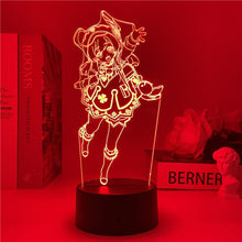 Load image into Gallery viewer, Genshin Impact Night Light 3D Illusion