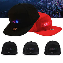 Load image into Gallery viewer, APP Controlled LED Baseball Cap