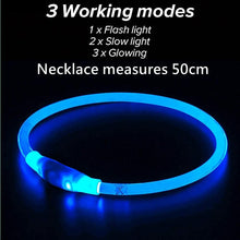 Load image into Gallery viewer, Super Glow LED Waterproof Dog Collar