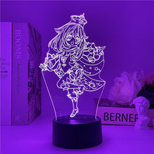 Load image into Gallery viewer, Genshin Impact Night Light 3D Illusion