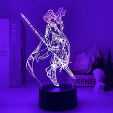 Load image into Gallery viewer, Genshin Impact Night Light 3D Illusion