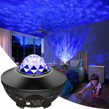 Load image into Gallery viewer, Night Light with Ocean Wave Music Speaker