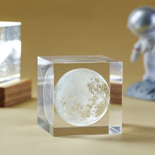 Load image into Gallery viewer, 3D Moon Cube LED Night Light