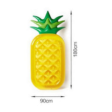 Load image into Gallery viewer, Inflatable Pineapple Swimming Pool Float Raft Outdoor Large Inflatable Swim Float Lounge Pool Toys for Adults and Kids