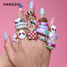Load image into Gallery viewer, Colorful Sweet Trendy Ring