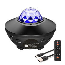 Load image into Gallery viewer, Night Light with Ocean Wave Music Speaker