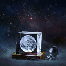 Load image into Gallery viewer, 3D Moon Cube LED Night Light