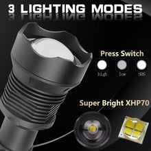 Load image into Gallery viewer, Waterproof Rechargeable Flashlight