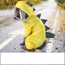 Load image into Gallery viewer, Four-legged Dinosaur Raincoat for Dogs