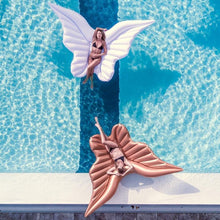 Load image into Gallery viewer, Giant Angel Wings Inflatable Pool Floating Air Mattress