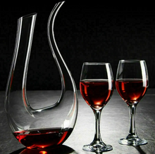 Load image into Gallery viewer, Crystal Wine Decanter Bottle