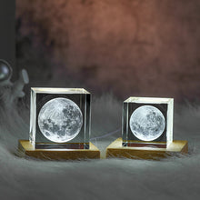 Load image into Gallery viewer, 3D Moon Cube LED Night Light