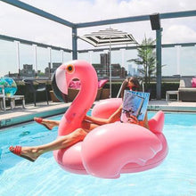 Load image into Gallery viewer, Inflatable Flamingo Swimming Pool Float