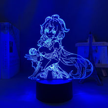 Load image into Gallery viewer, Genshin Impact Night Light 3D Illusion