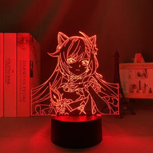 Load image into Gallery viewer, Genshin Impact Night Light 3D Illusion